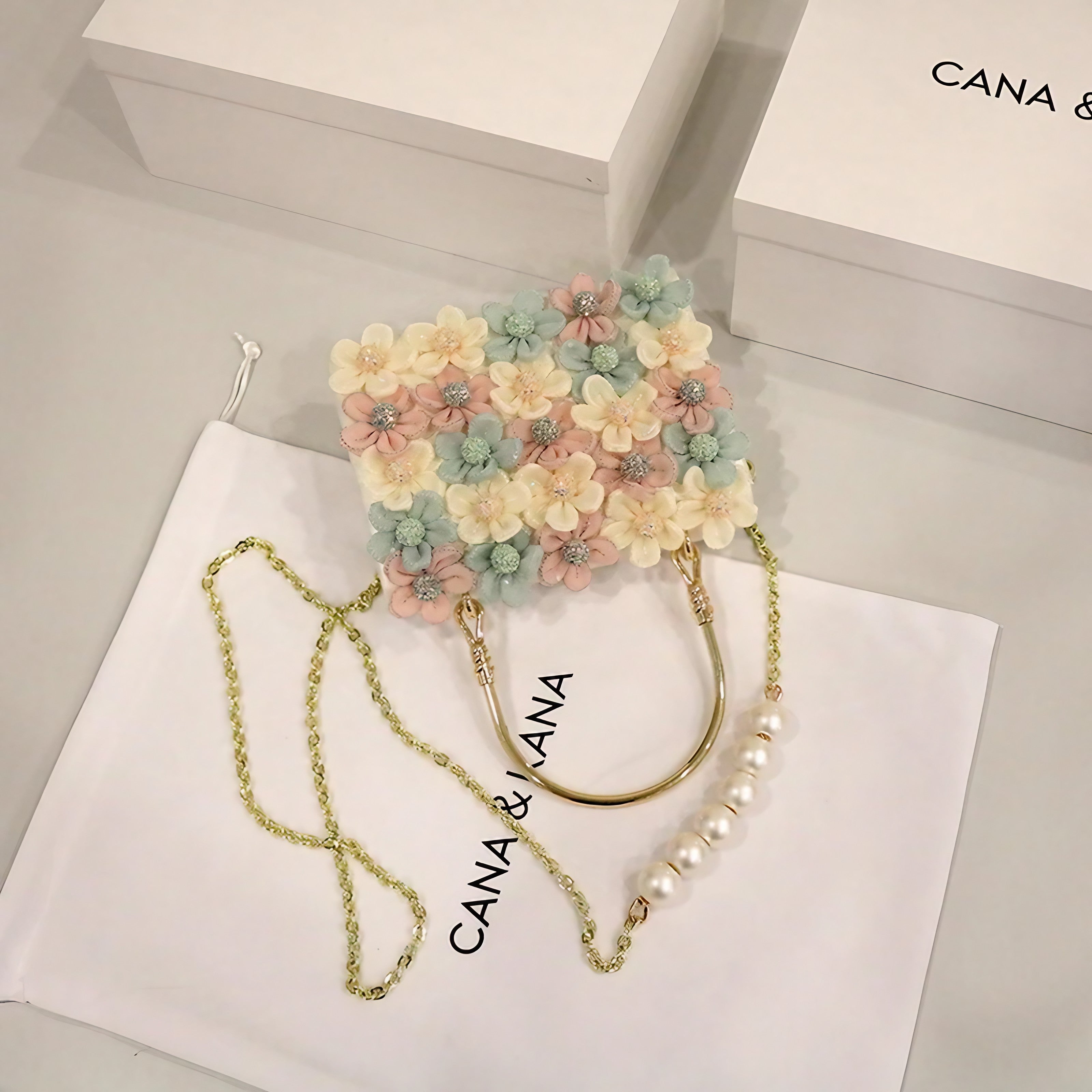 Fairy Bloom Pearl Bag