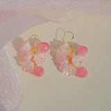 Fairy Peach Earrings