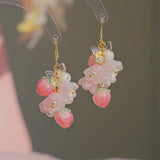 Fairy Peach Earrings