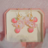 Fairy Peach Earrings