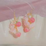 Fairy Peach Earrings