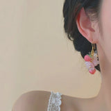 Fairy Peach Earrings