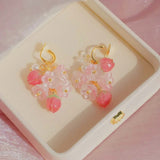 Fairy Peach Earrings