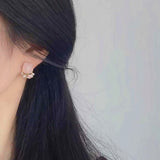 Floral Meow Earrings