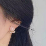 Floral Meow Earrings