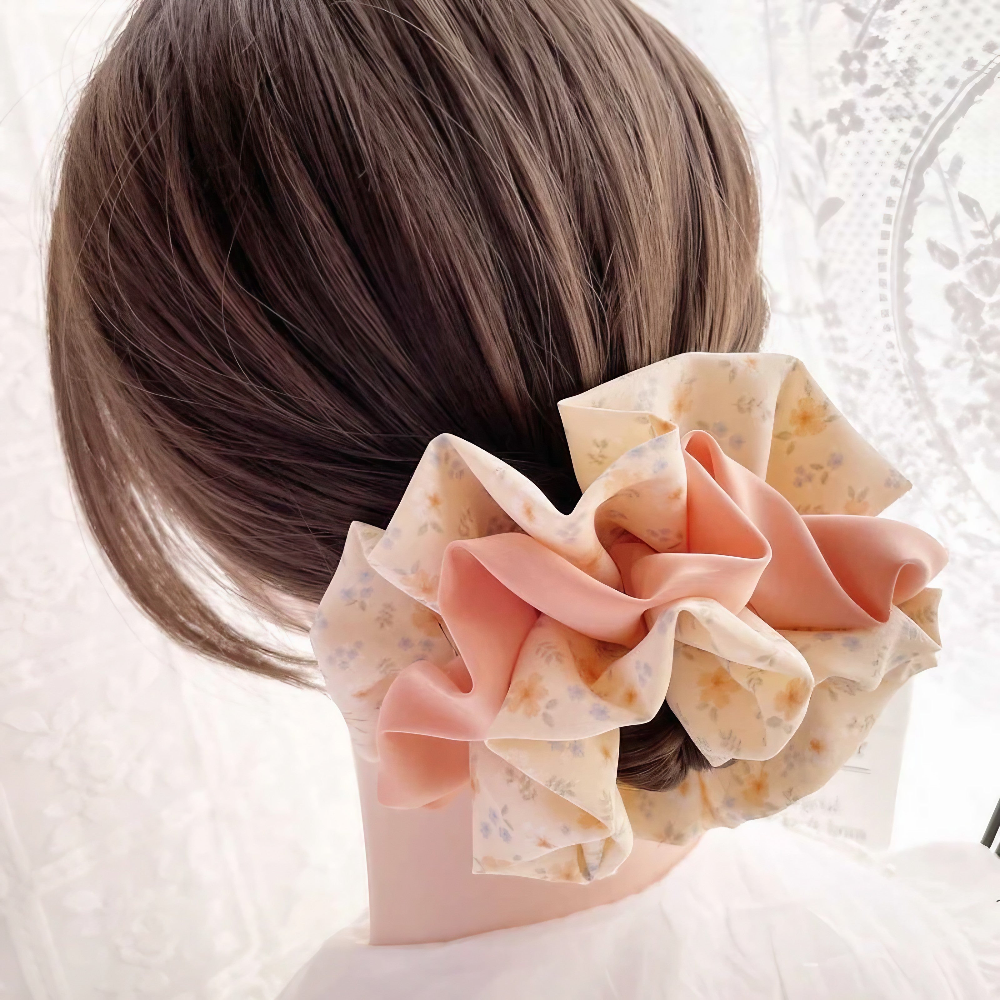 Blossom Ruffle Hair Bow