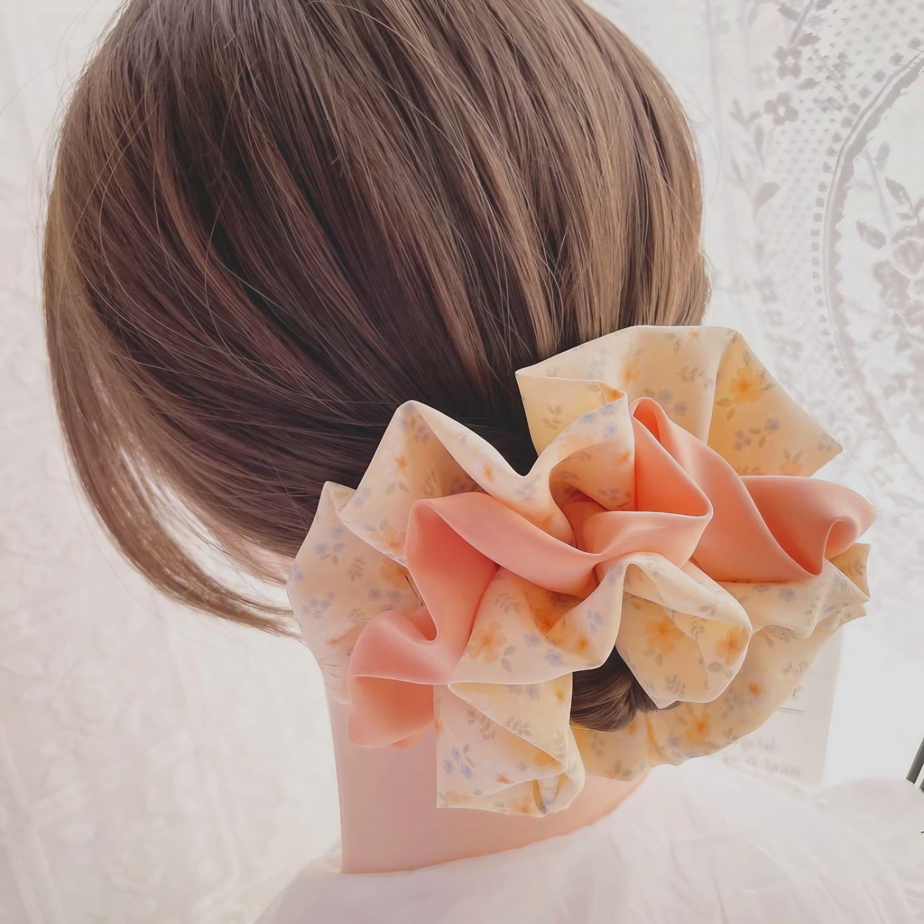 Blossom Ruffle Hair Bow