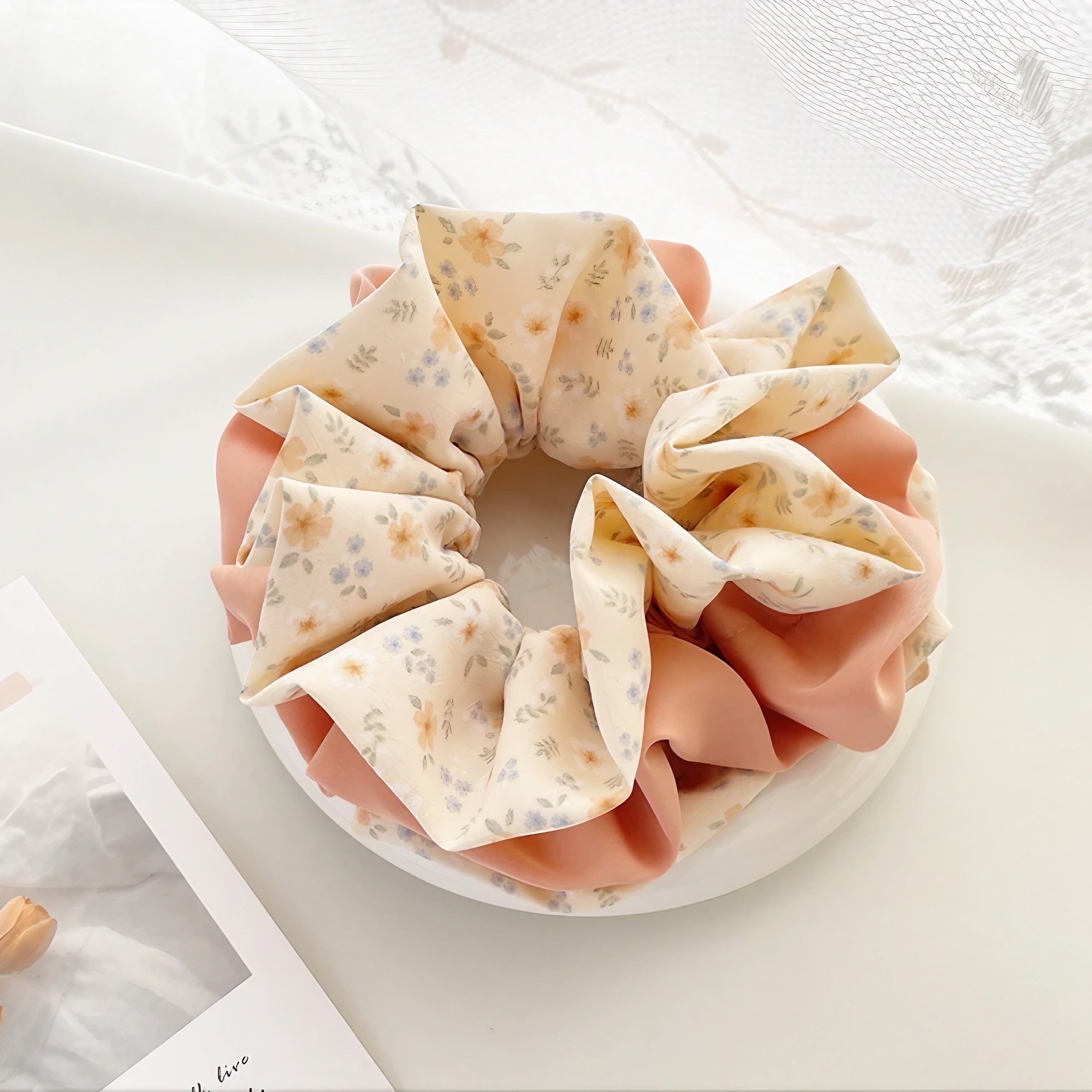 Blossom Ruffle Hair Bow
