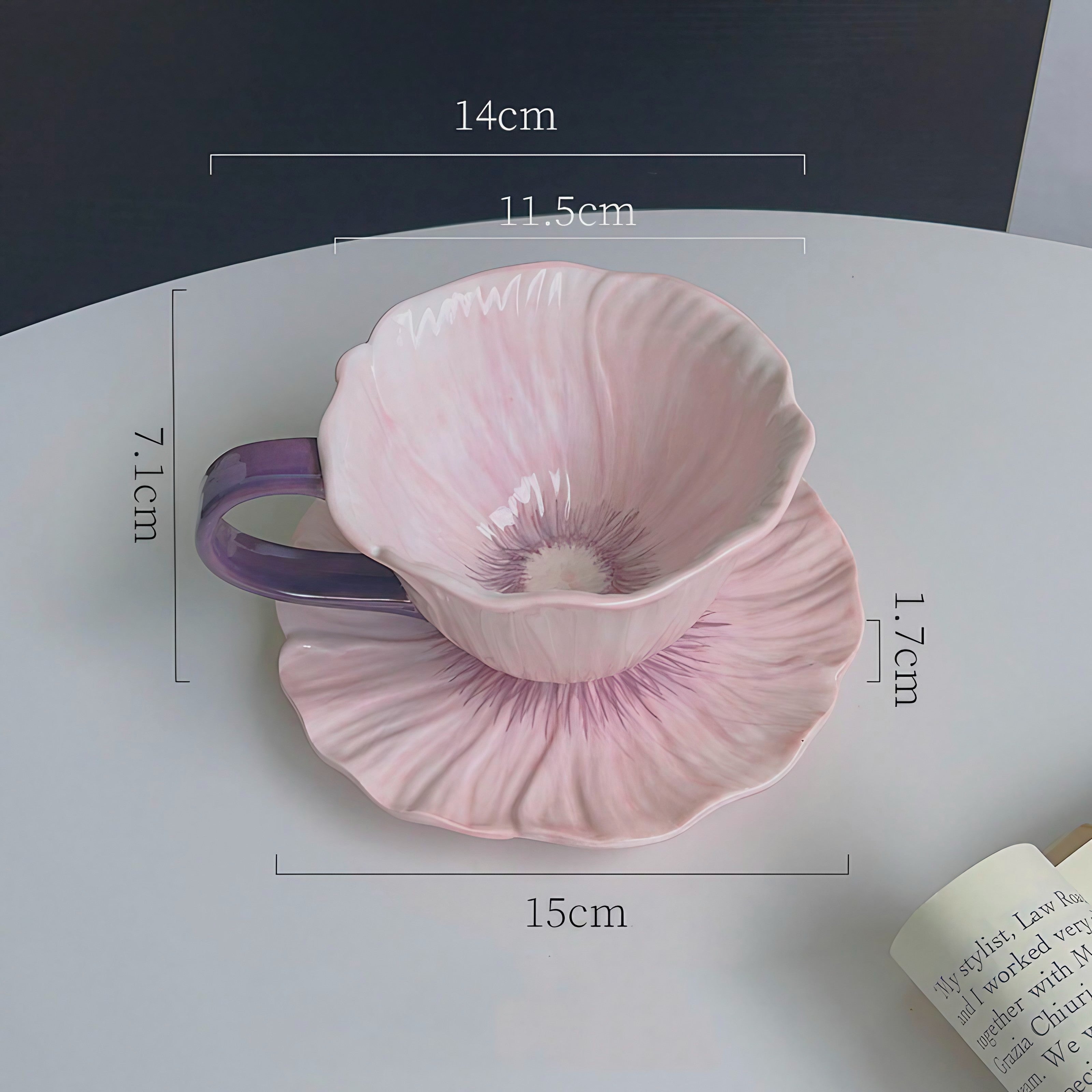 Floral Radiance Teacups