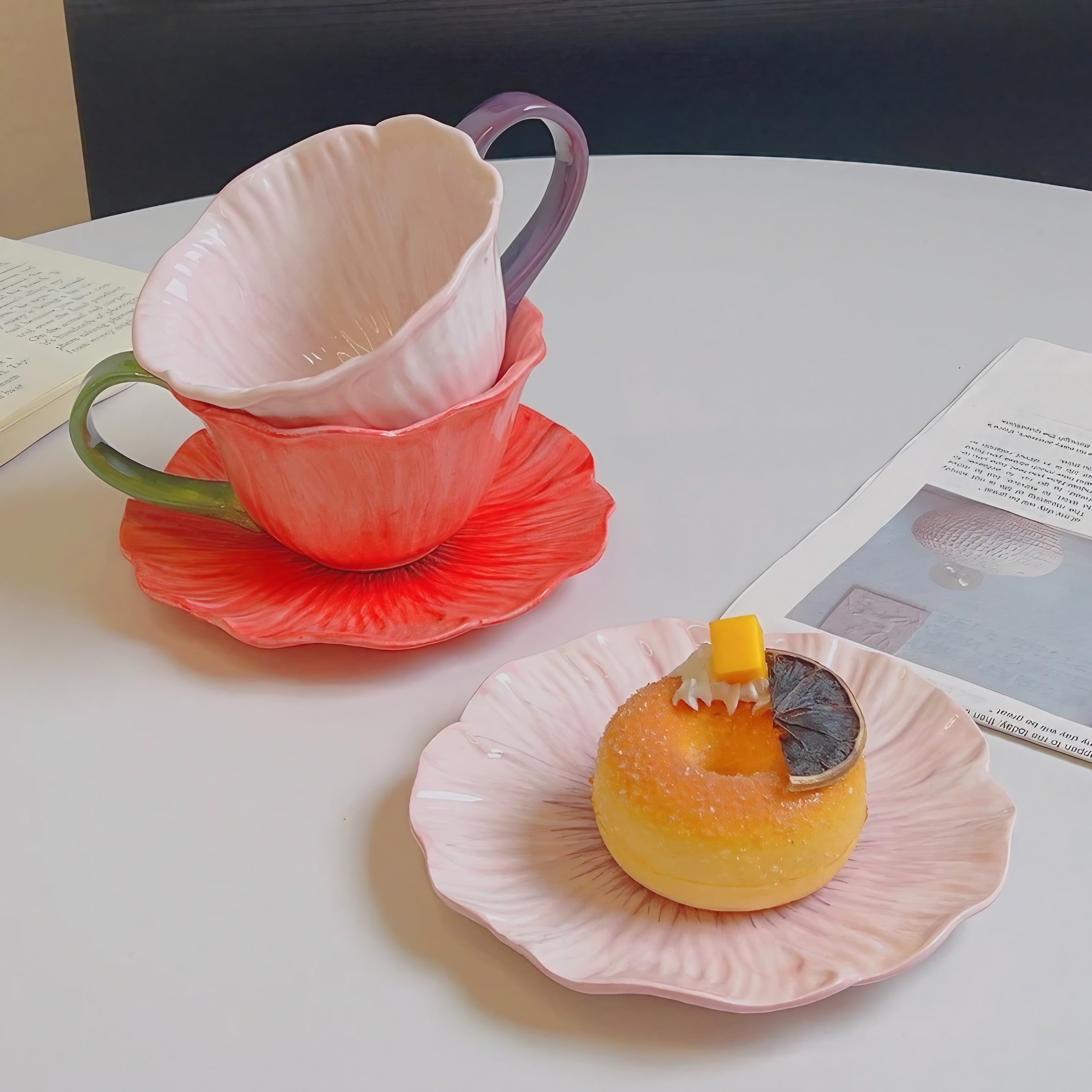 Floral Radiance Teacups