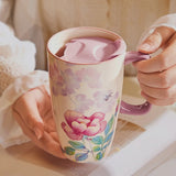 Floral Reverie Tea Tumbler
