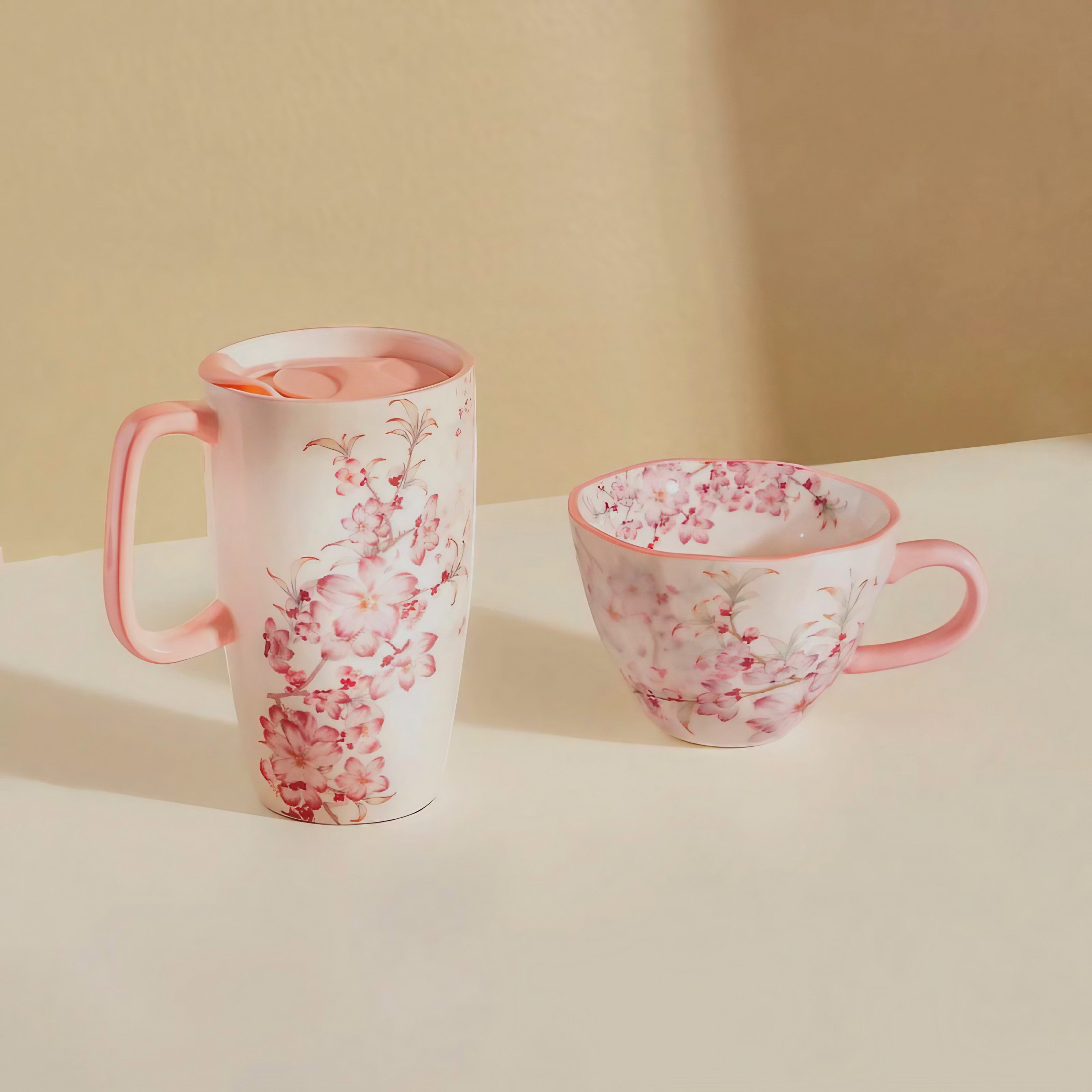 Floral Reverie Tea Tumbler