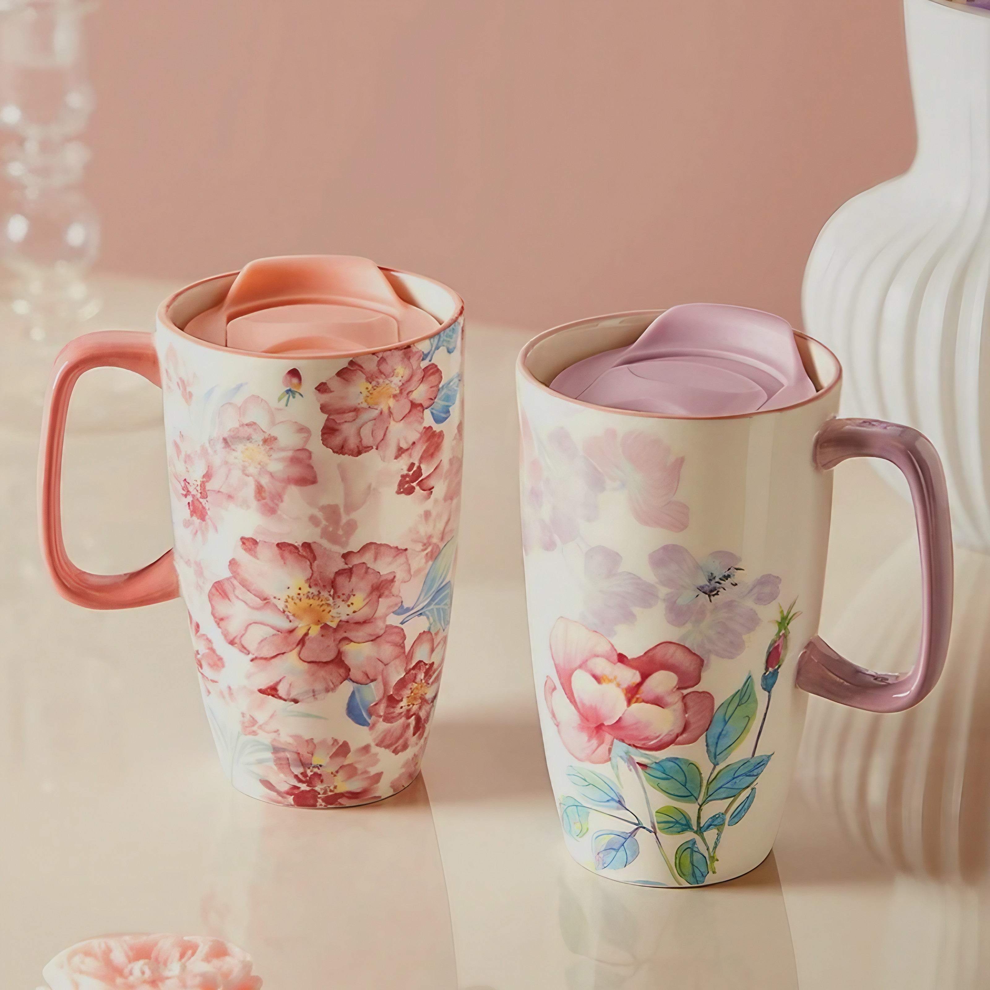 Floral Reverie Tea Tumbler