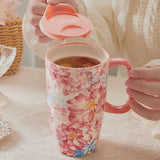 Floral Reverie Tea Tumbler
