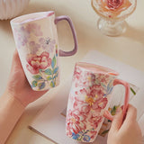 Floral Reverie Tea Tumbler
