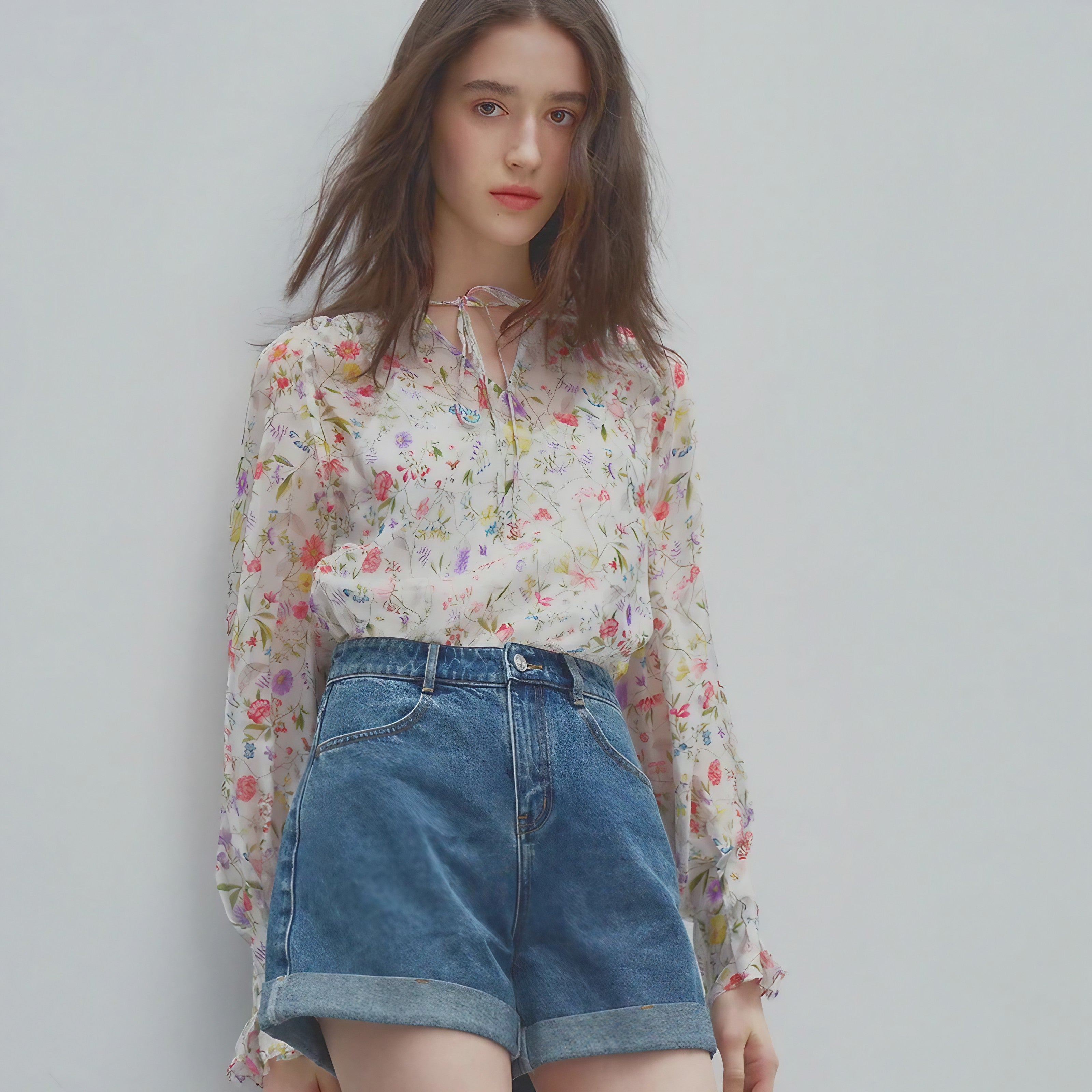 Floral Symphony Blouse
