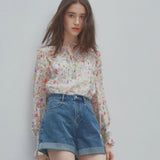 Floral Symphony Blouse