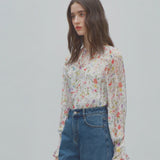 Floral Symphony Blouse