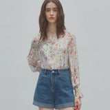 Floral Symphony Blouse