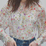 Floral Symphony Blouse