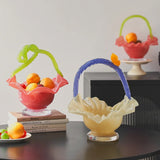 Floral Twist Glass Bowl