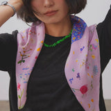 Floral Whale Dream Scarf