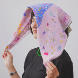 Floral Whale Dream Scarf