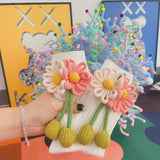 Flower Puff Socks