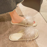 Fluffy Bloom Slippers