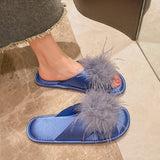 Fluffy Bloom Slippers