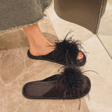 Fluffy Bloom Slippers