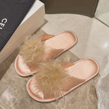 Fluffy Bloom Slippers