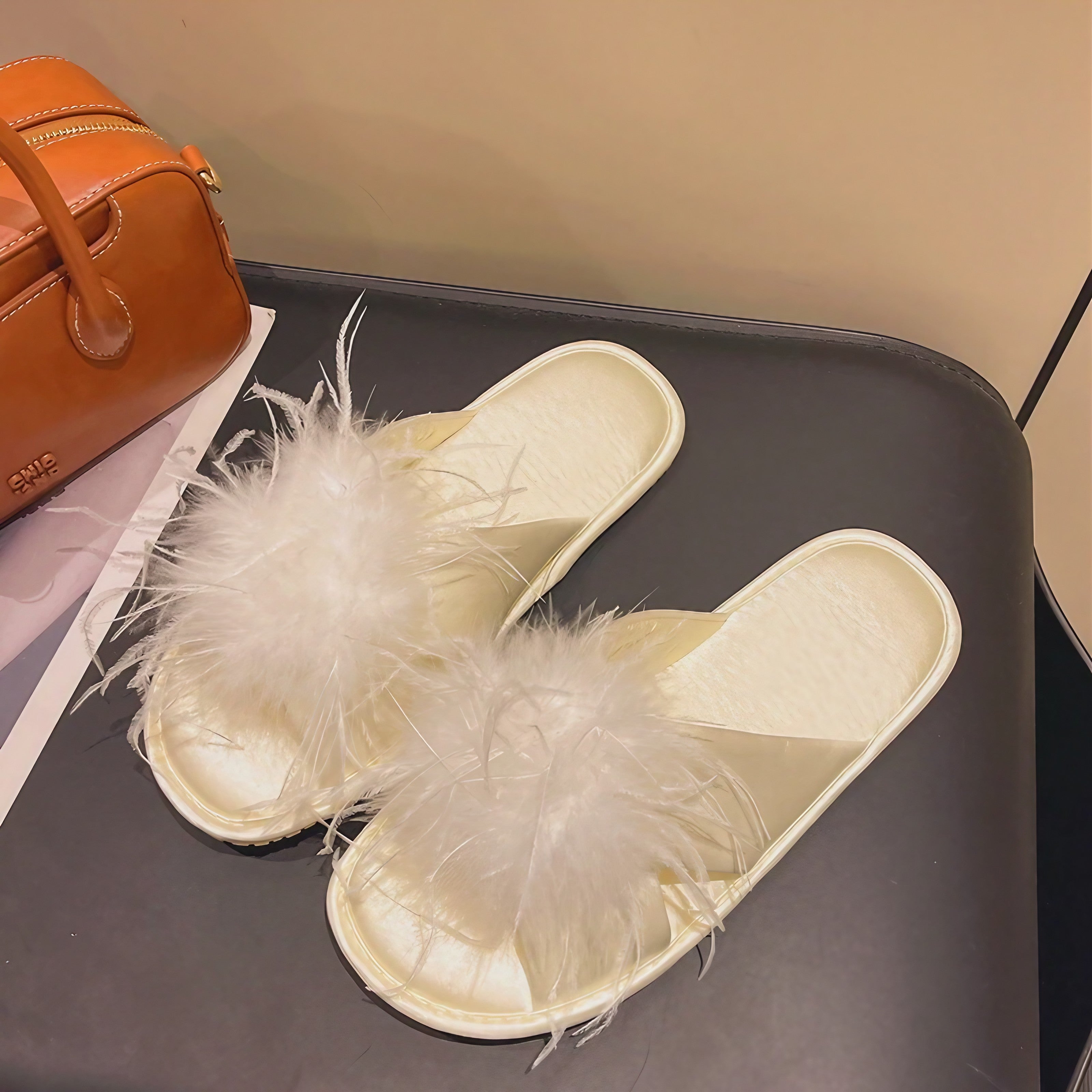 Fluffy Bloom Slippers