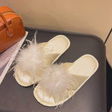 Fluffy Bloom Slippers