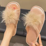 Fluffy Bloom Slippers