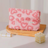 Fluffy Heart Pouch