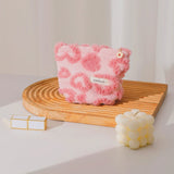 Fluffy Heart Pouch