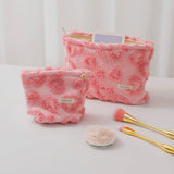 Fluffy Heart Pouch