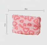 Fluffy Heart Pouch