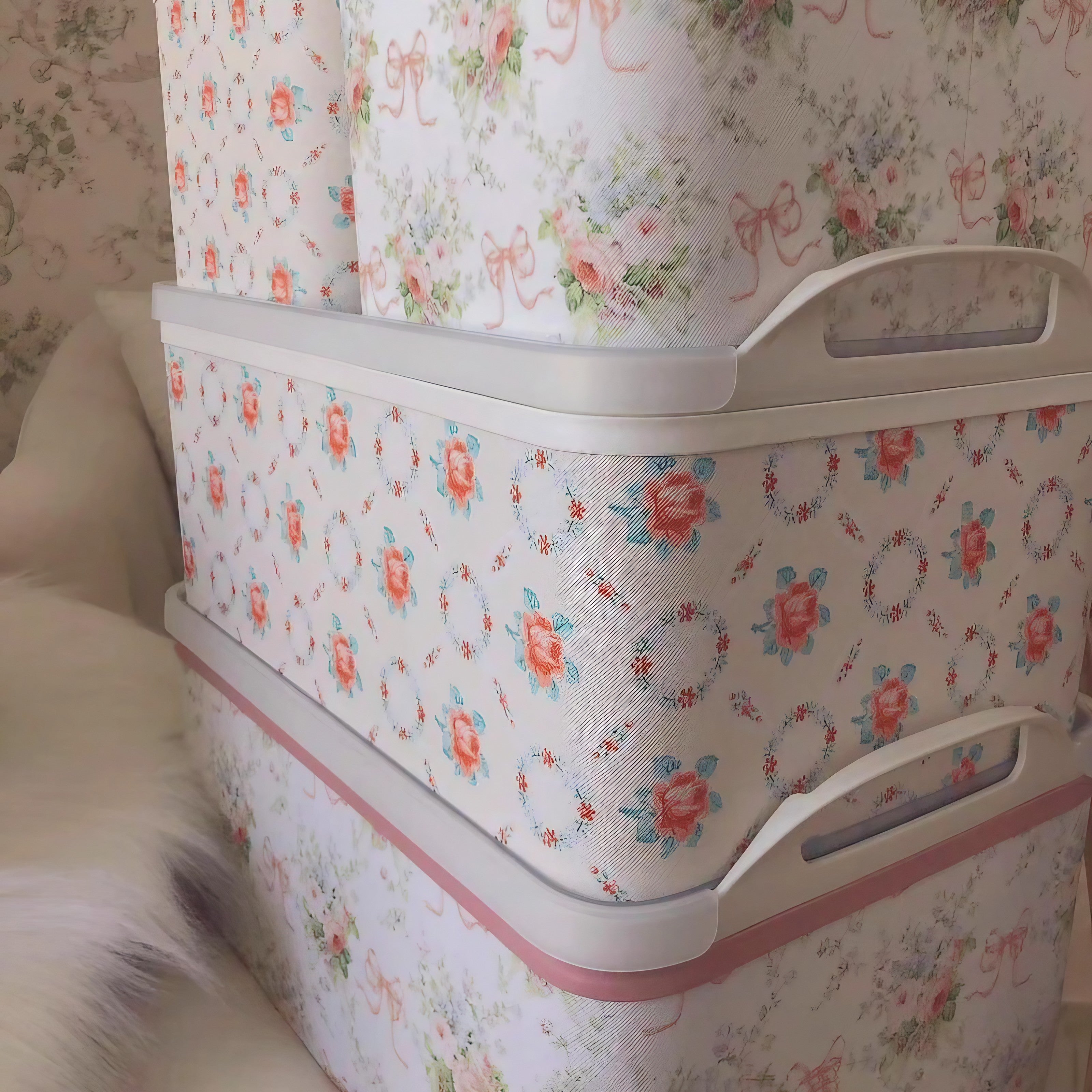 French Bloom Storage Box