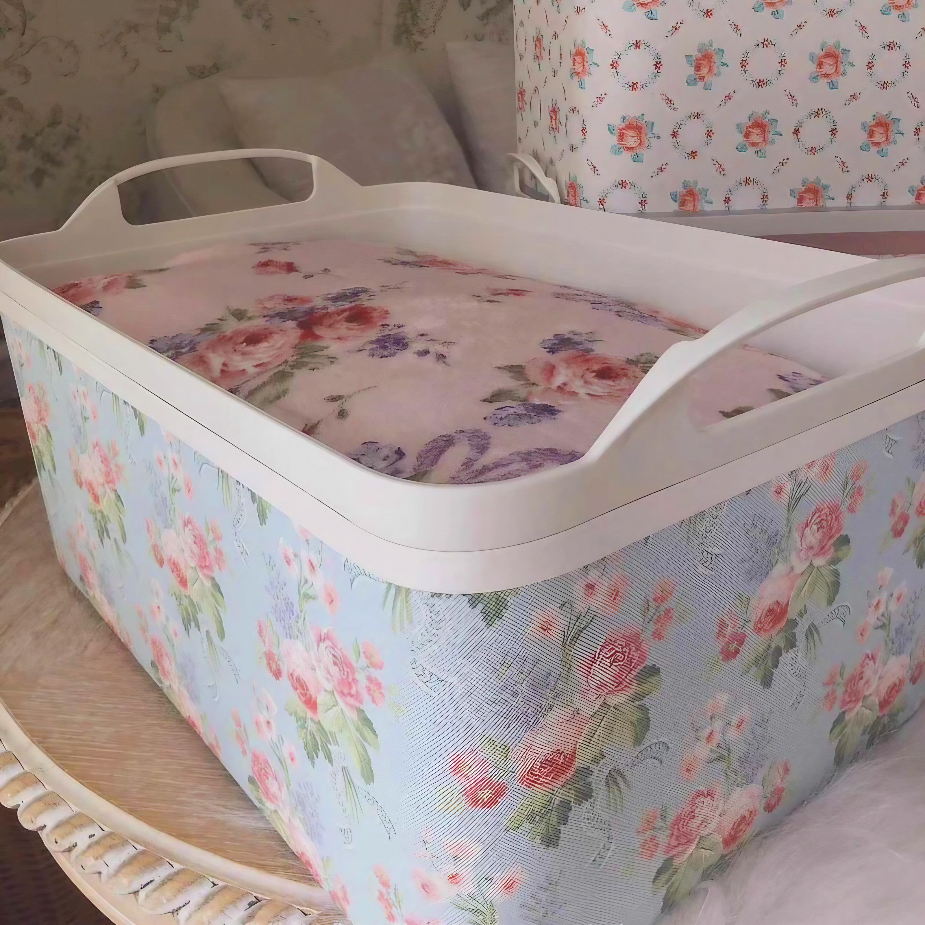French Bloom Storage Box