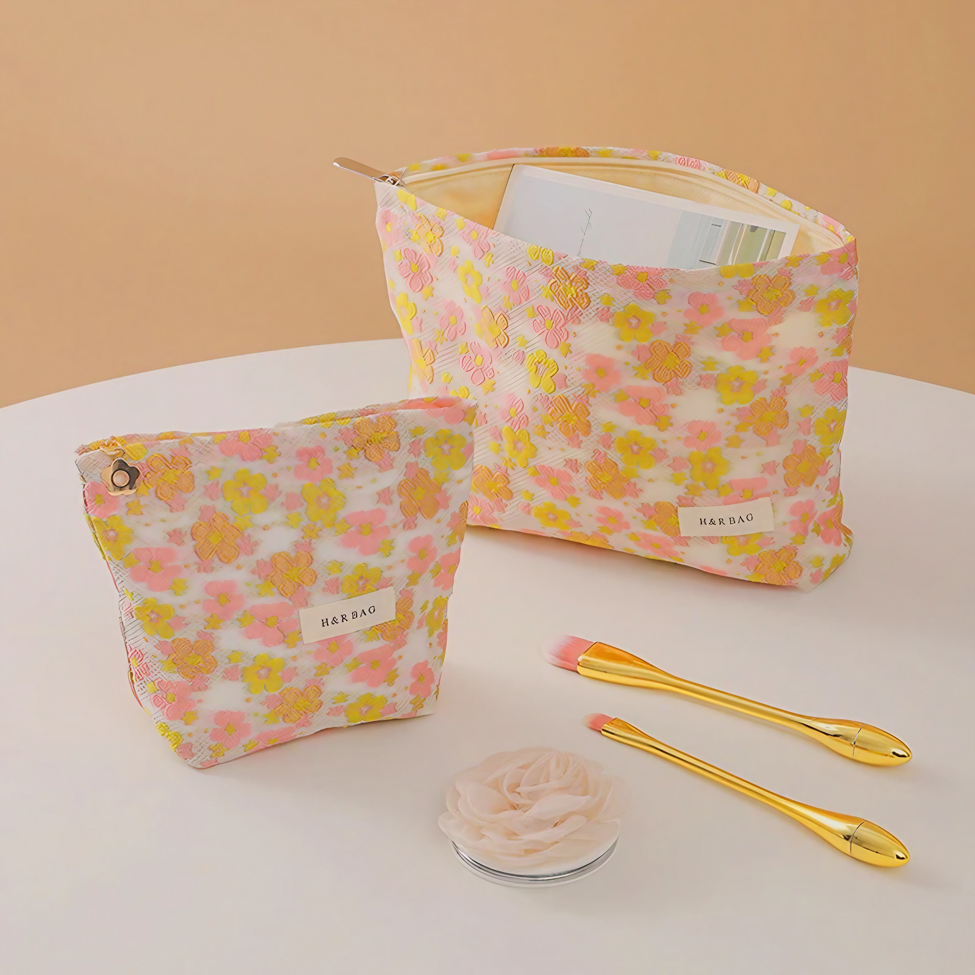 Garden Floral Pouch