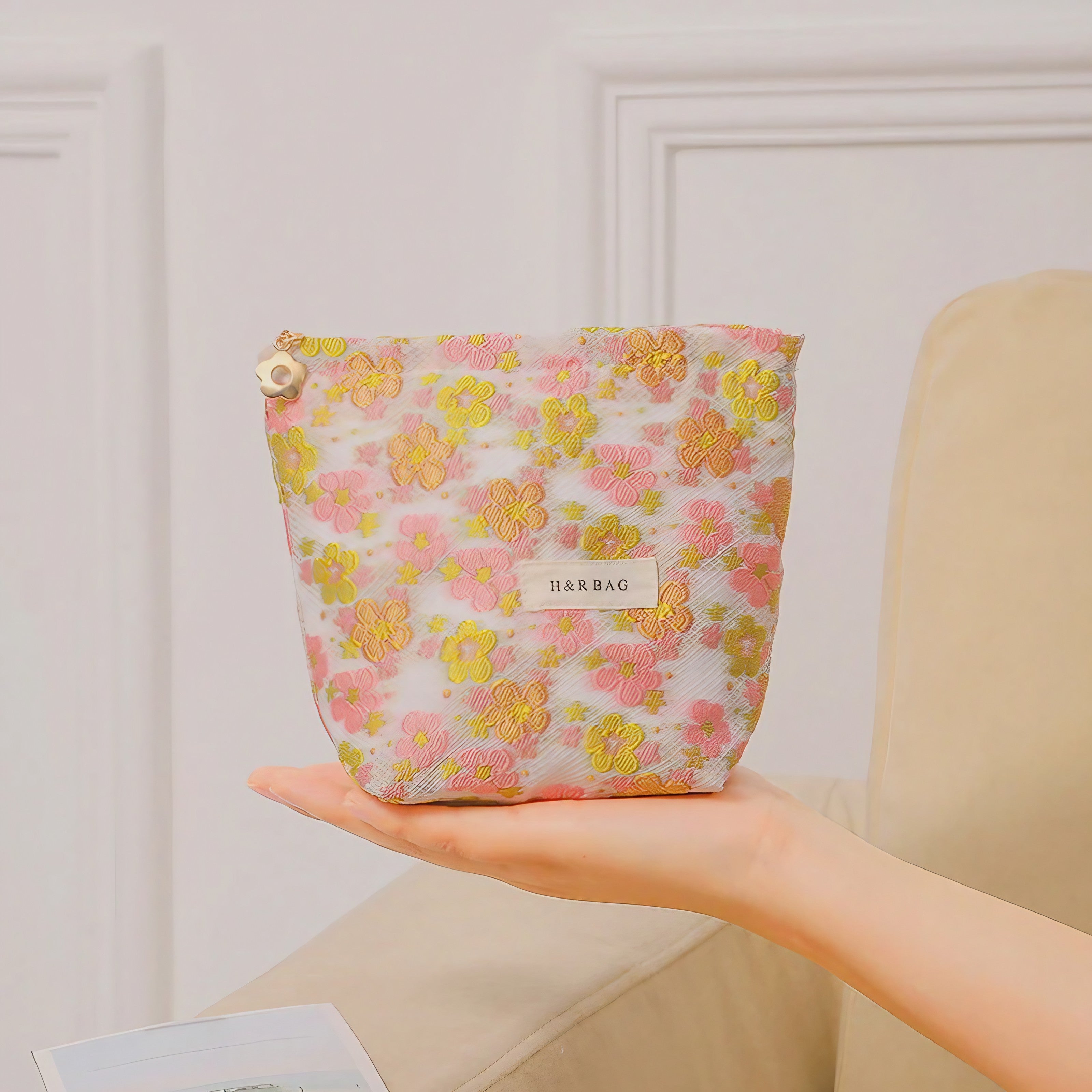 Garden Floral Pouch