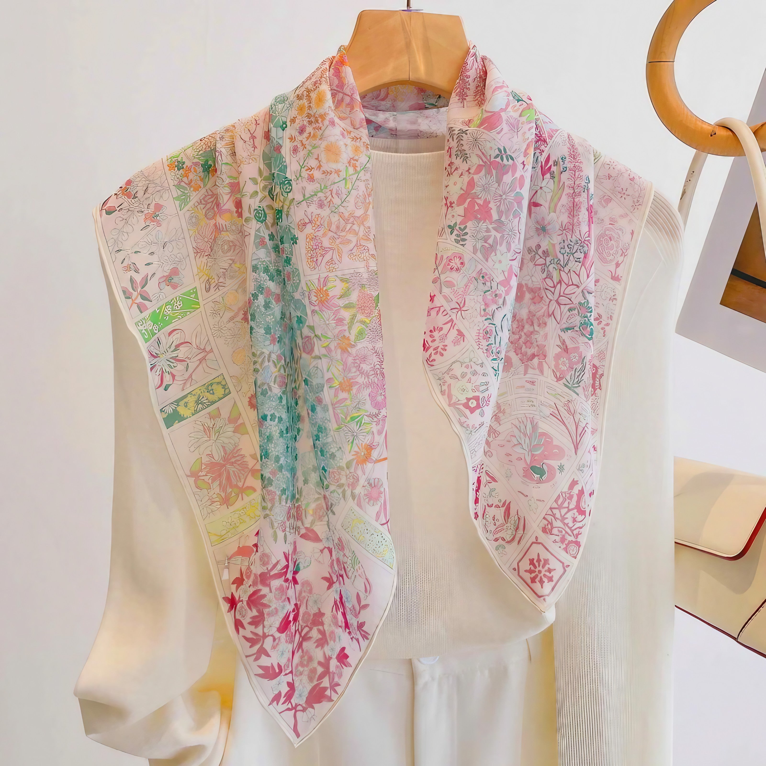 Garden Mosaic Scarf