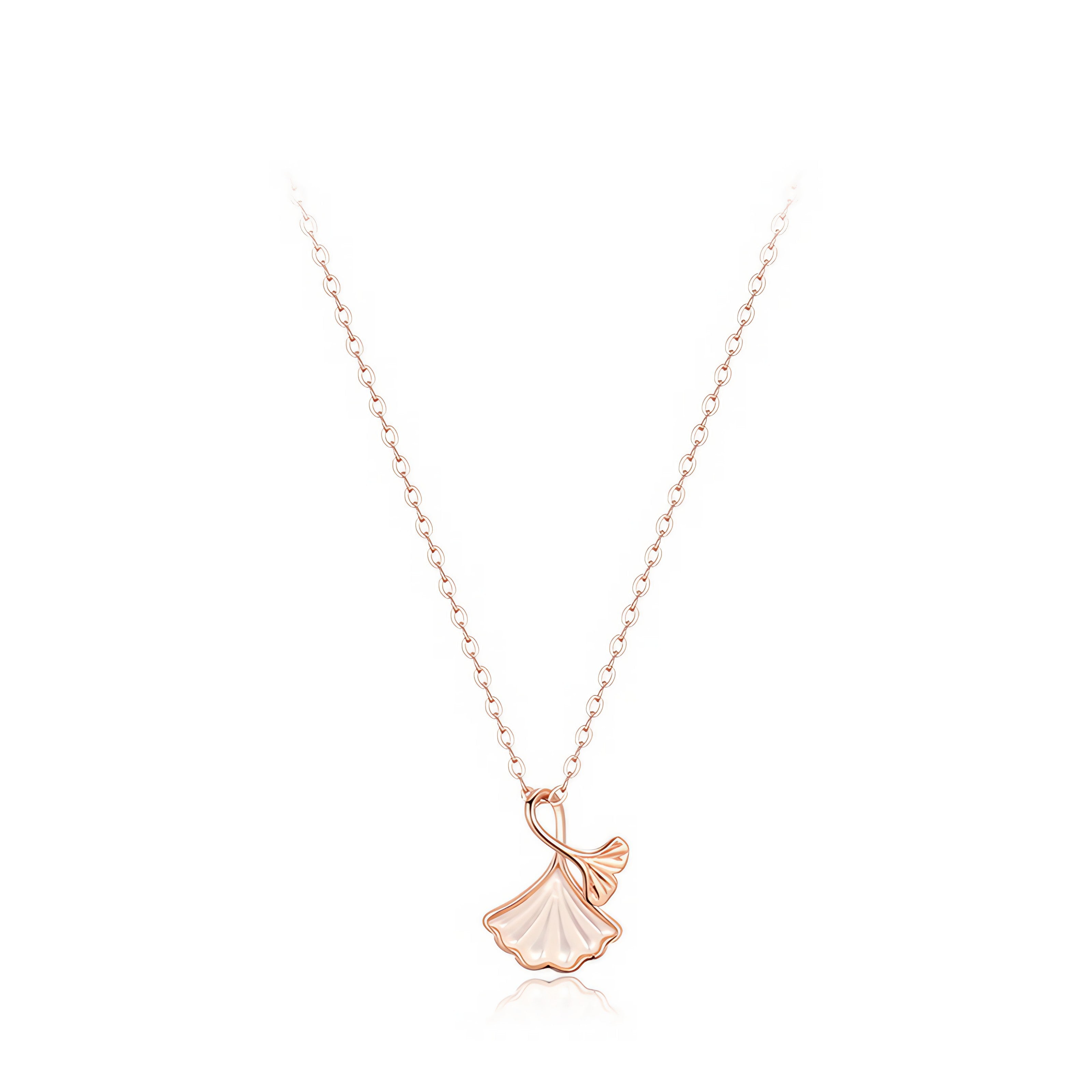 Ginkgo Whisper Necklace