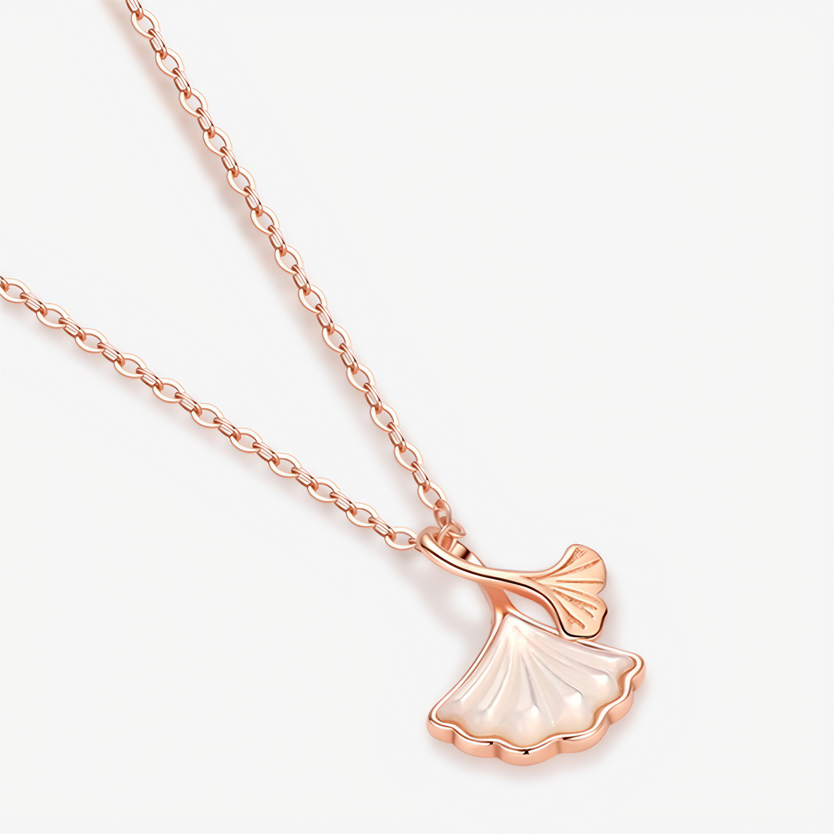 Ginkgo Whisper Necklace