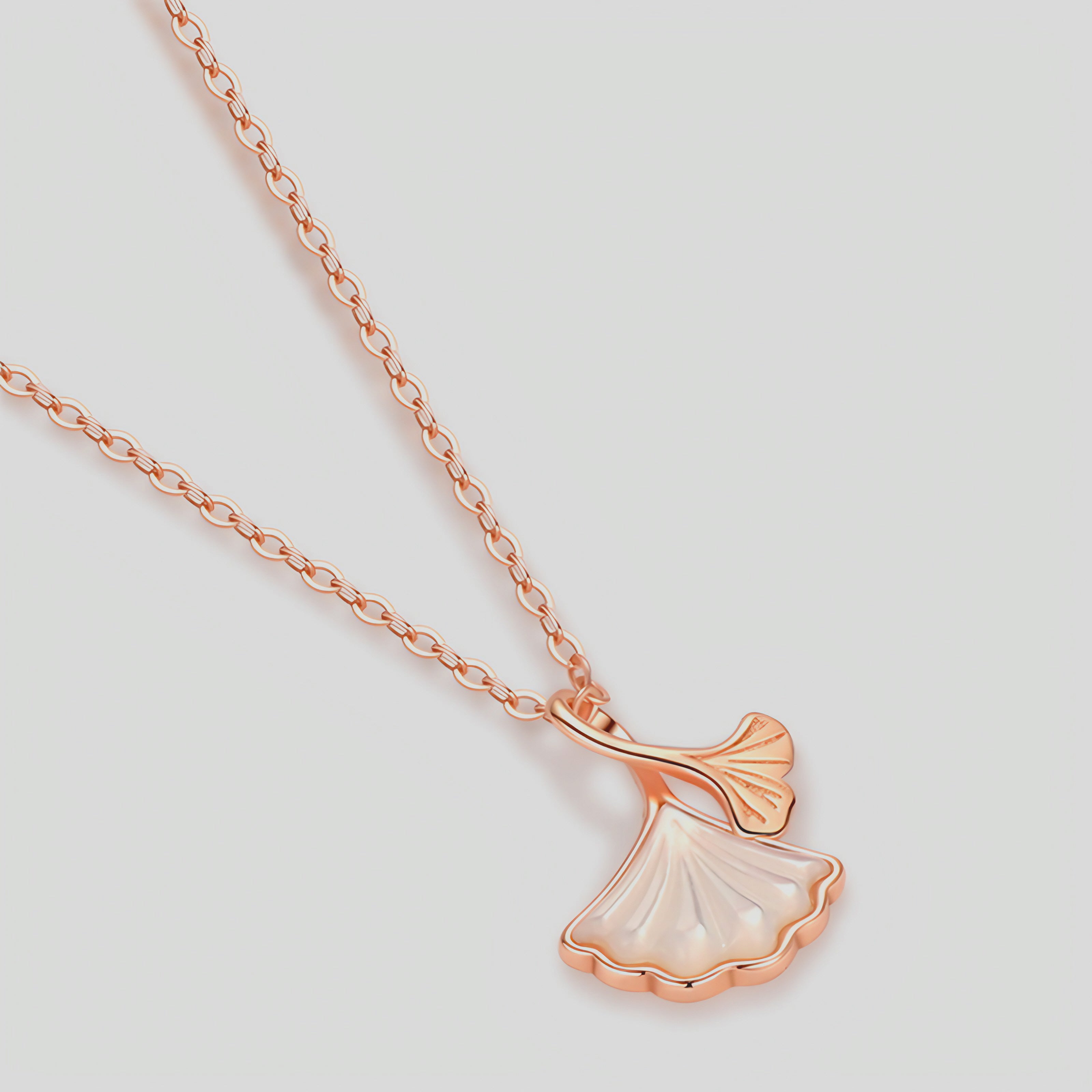 Ginkgo Whisper Necklace