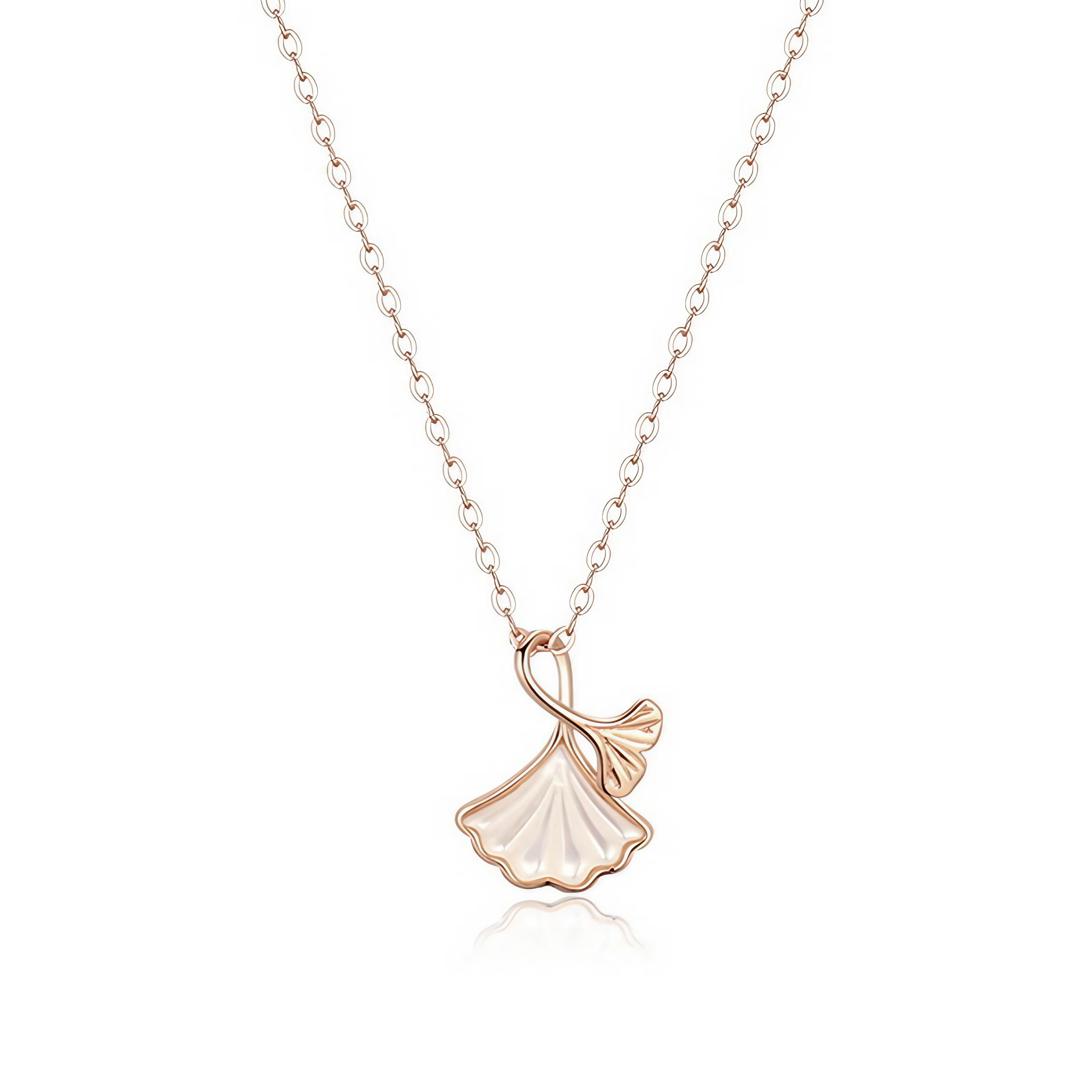 Ginkgo Whisper Necklace