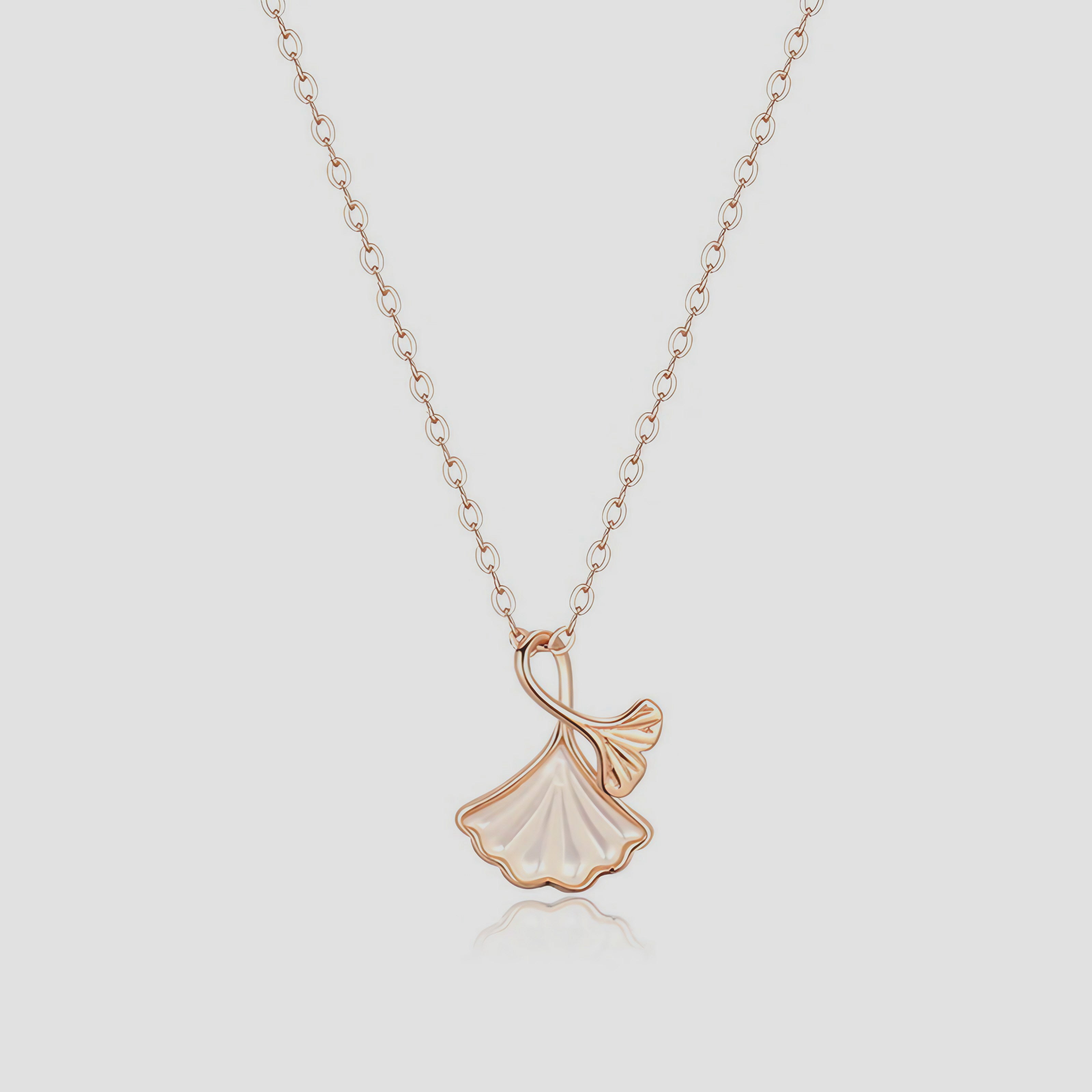 Ginkgo Whisper Necklace
