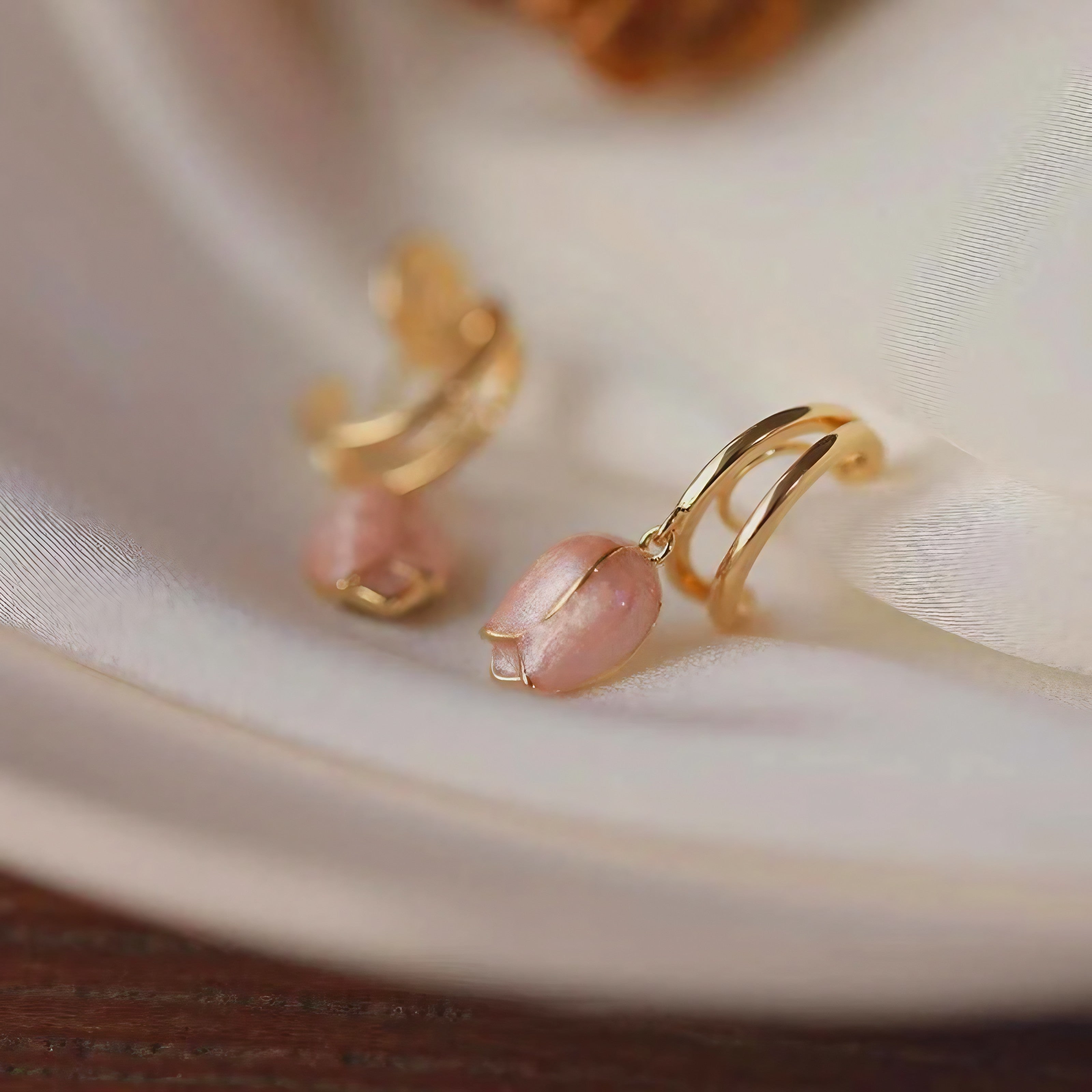 Golden Bud Earrings